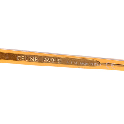 Celine Acetate Square Sunglasses CL40173I Yellow 6 of 6