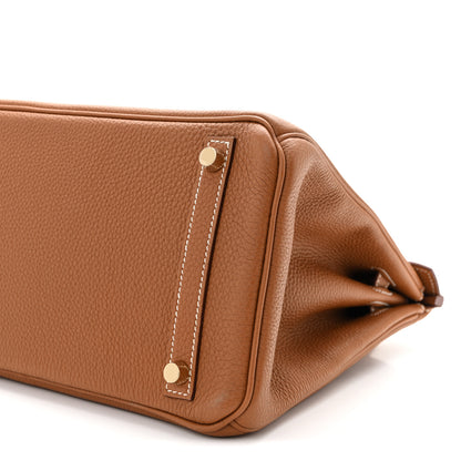 Hermes Togo Birkin 30 Gold 10 of 11