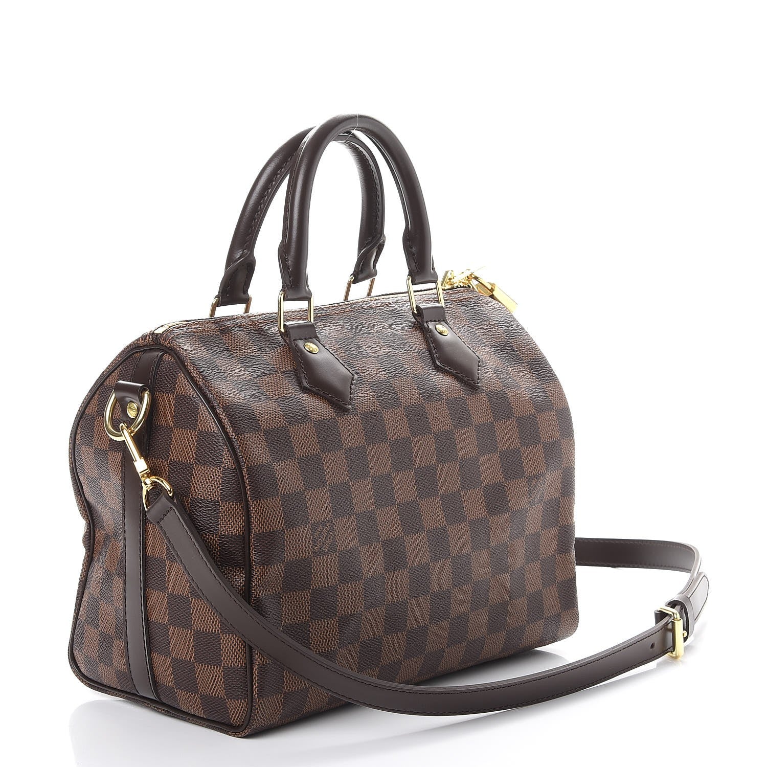 Louis Vuitton Damier Ebene Speedy Bandouliere 25 3 of 8