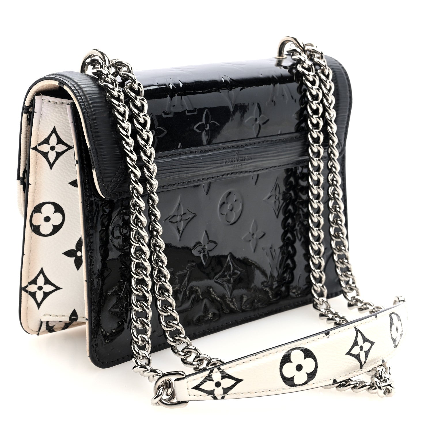 Louis Vuitton Vernis Epi Monogram Wynwood Black White 3 of 9