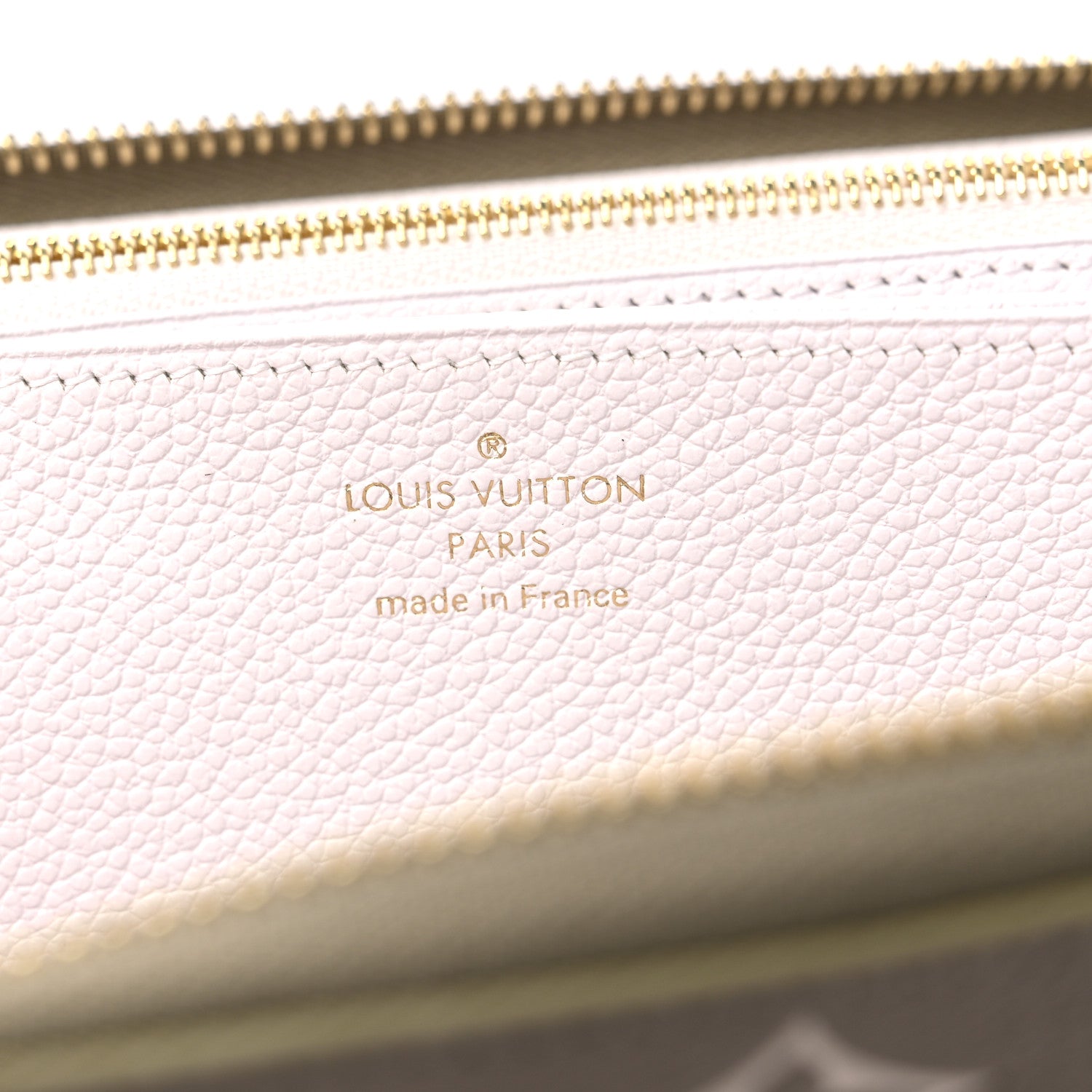 Louis Vuitton Empreinte Monogram Spring in the City Zippy Wallet Kaki Beige Cream 6 of 9