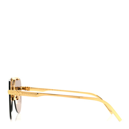 Louis Vuitton Metal LV Ash Sunglasses Z1261W Gold 3 of 7