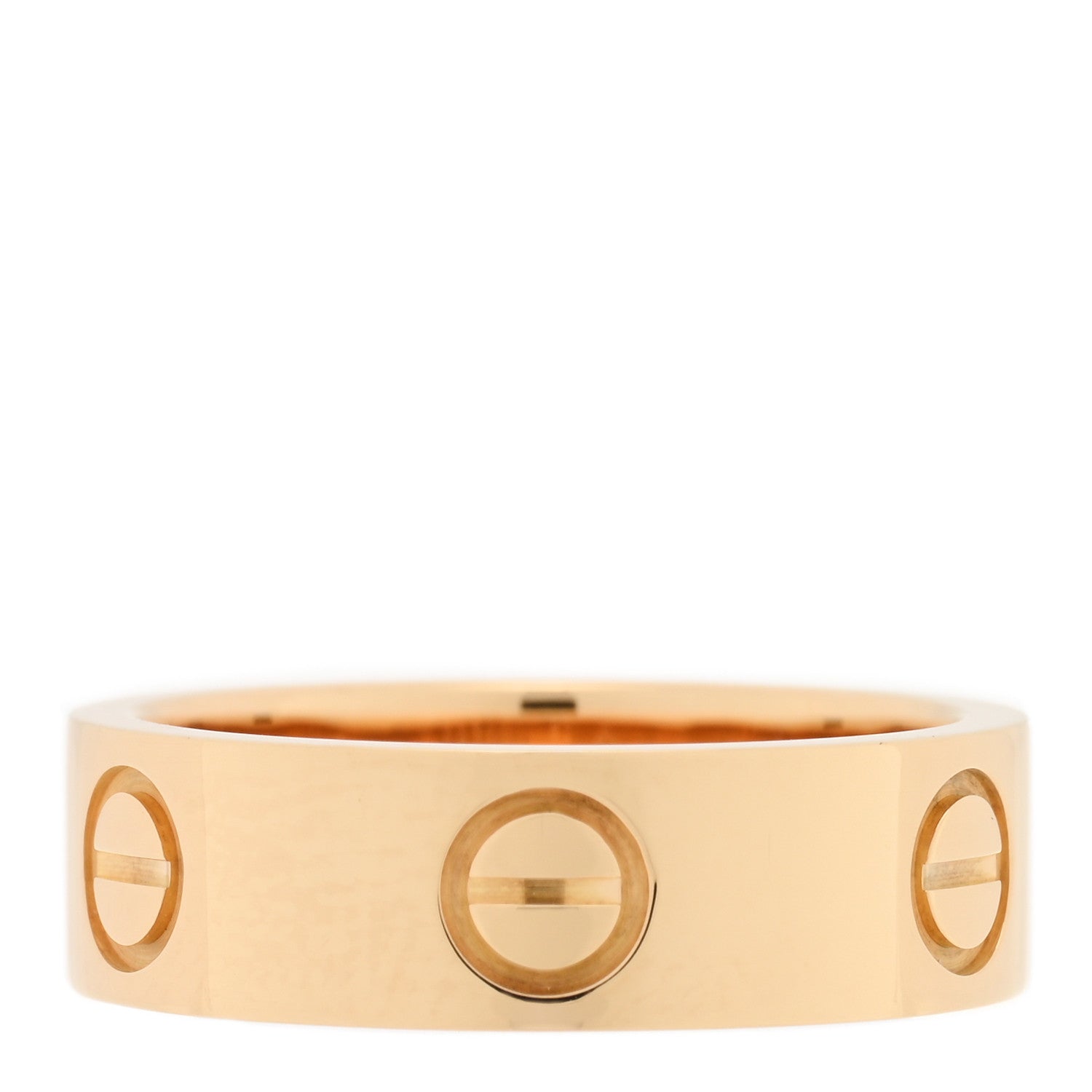 Cartier 18K Yellow Gold 5.5mm LOVE Ring 50 5.25 1 of 4