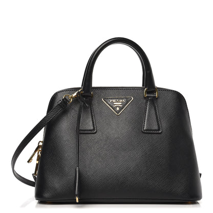 Prada Saffiano Lux Small Promenade Tote Black 1 of 6