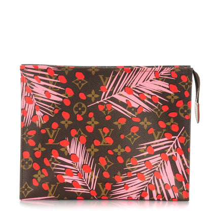Louis Vuitton Monogram Jungle Dots Toiletry Pouch 26 Sugar Pink Poppy 1 of 7
