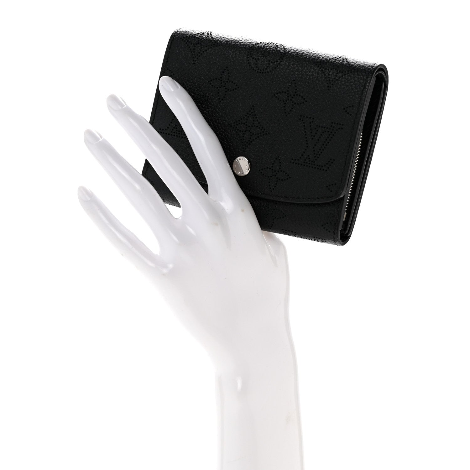 Louis Vuitton Mahina Iris XS Wallet Black 2 of 11