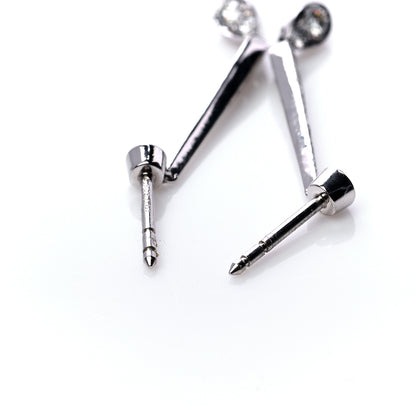 Tiffany Platinum Diamond Jazz Drop Earrings 4 of 7