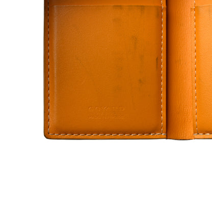 Goyard Goyardine Saint Pierre Card Holder Yellow 6 of 7