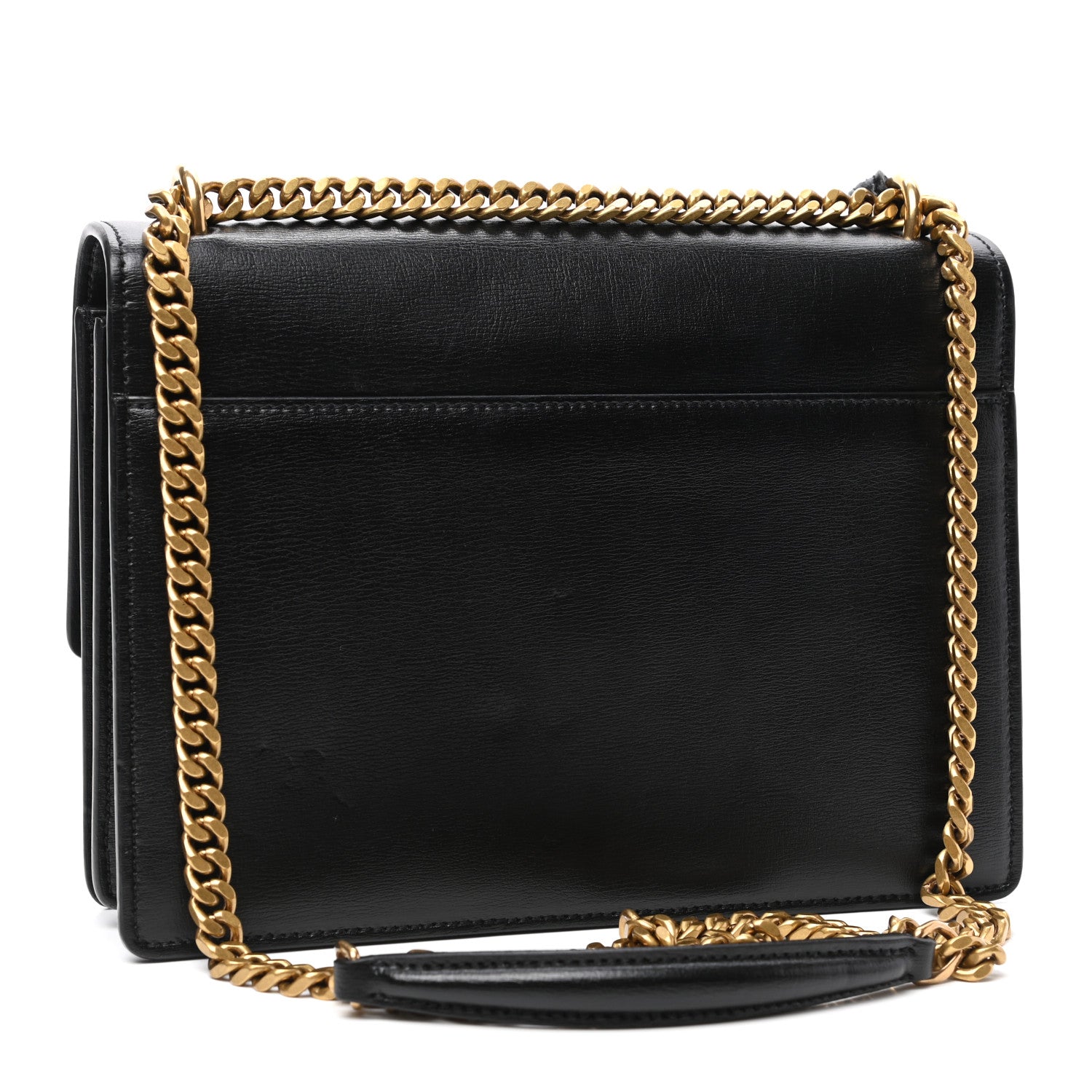 Saint Laurent Calfskin Medium Monogram Sunset Black 3 of 9