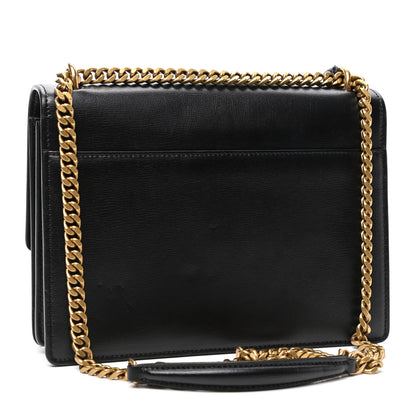 Saint Laurent Calfskin Medium Monogram Sunset Black 3 of 9