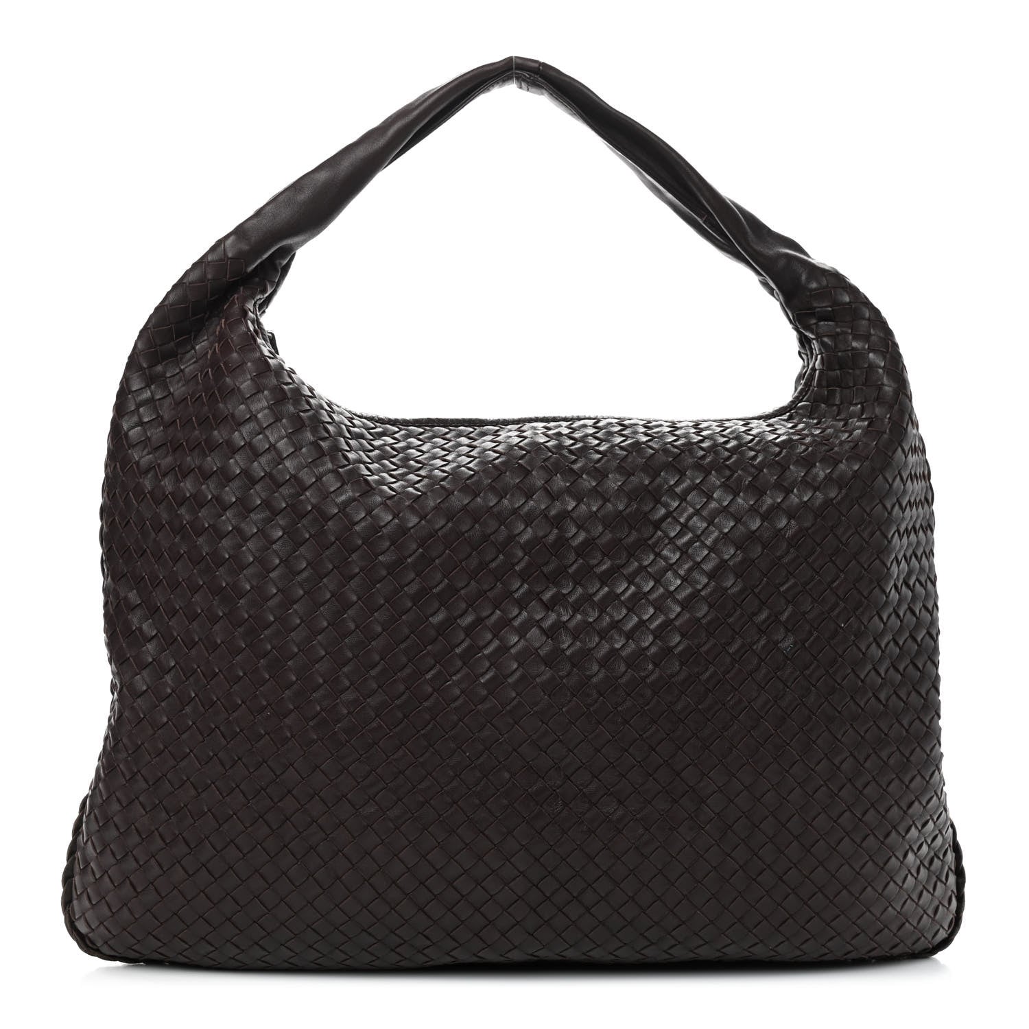 Bottega Veneta Nappa Intrecciato Maxi Veneta Hobo Ebano 1 of 9