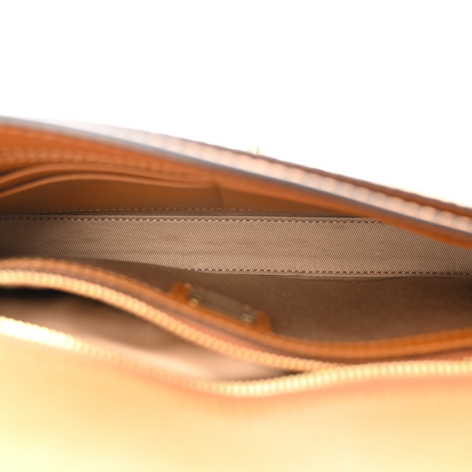 MCM Visetos Studded Medium Tracy Crossbody Cognac 5 of 10