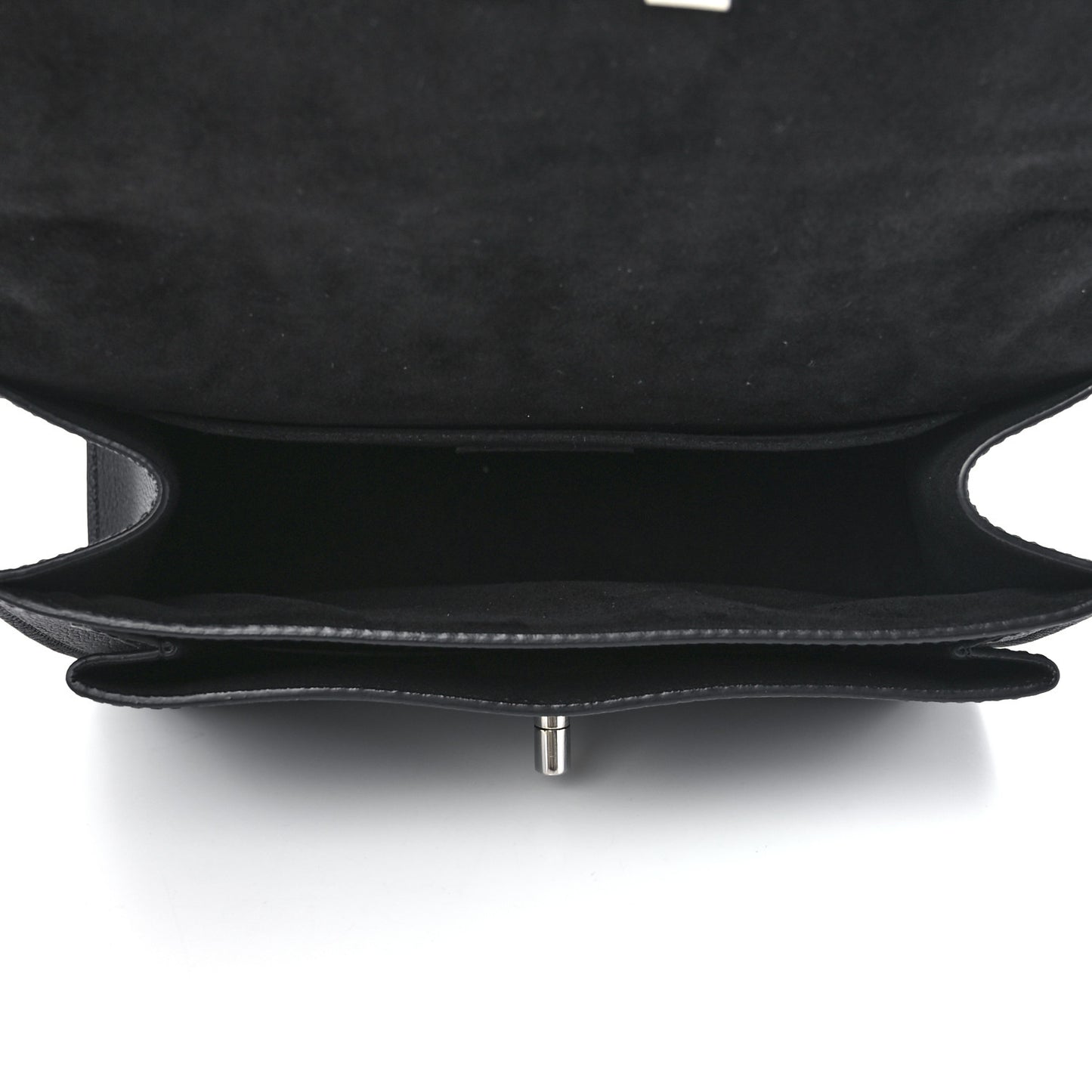 Soft Calfskin Mylockme Chain Bag BB Black