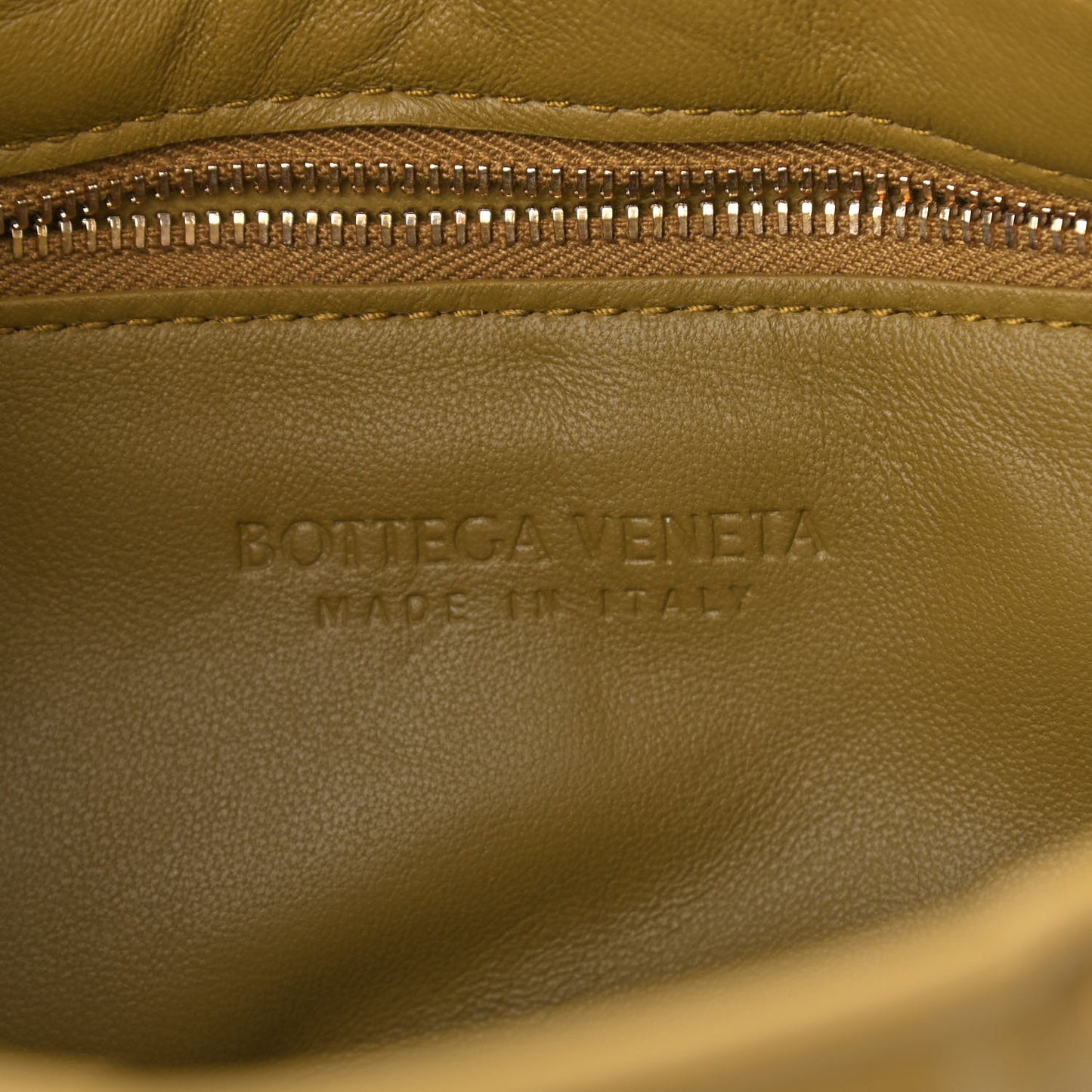 Nappa Maxi Intreccio Padded Cassette Crossbody Bag Acorn