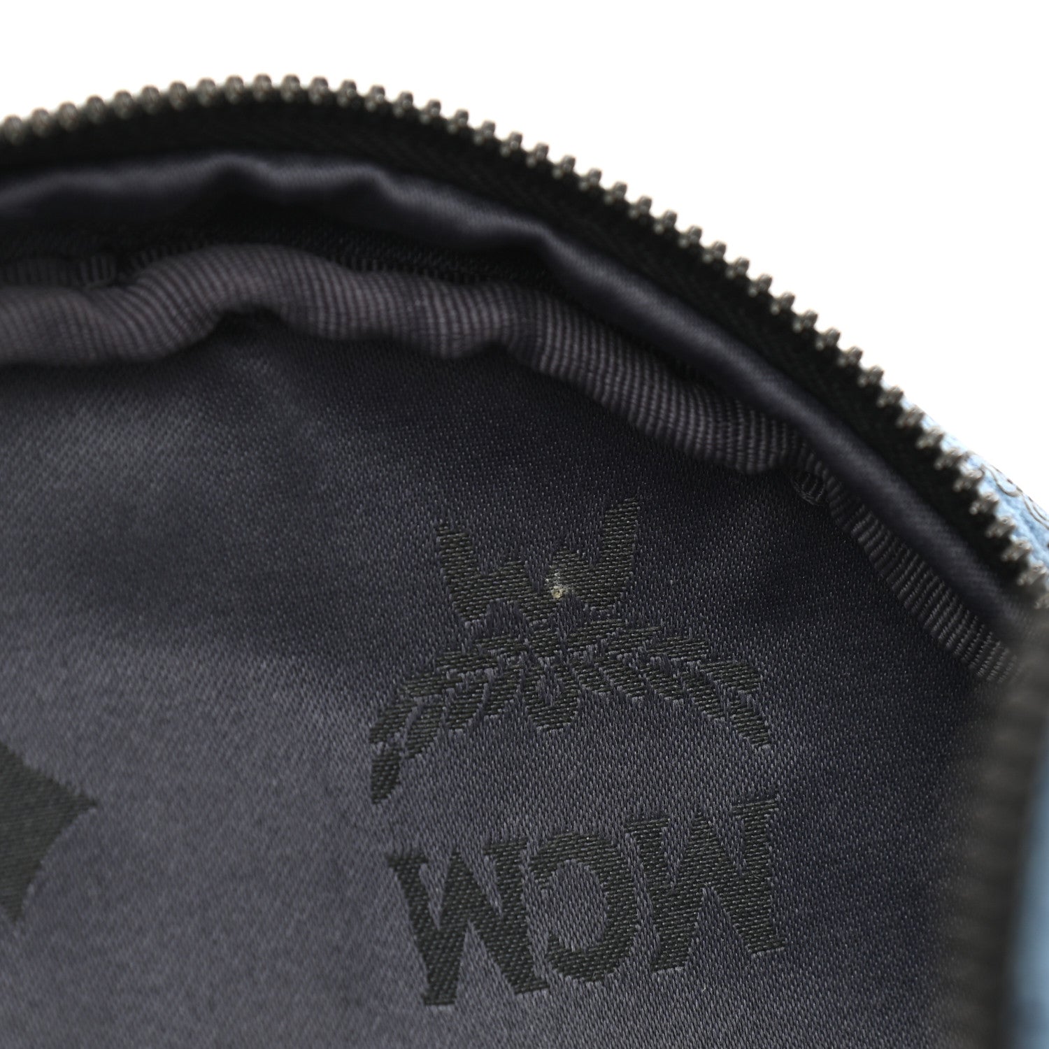 MCM Visetos Studded Small Stark M Backpack Blue 7 of 10