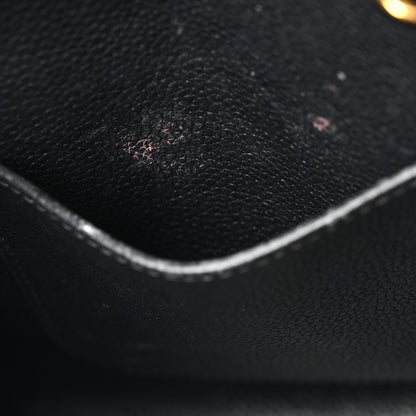 Louis Vuitton Taurillon City Steamer GM Black 12 of 13