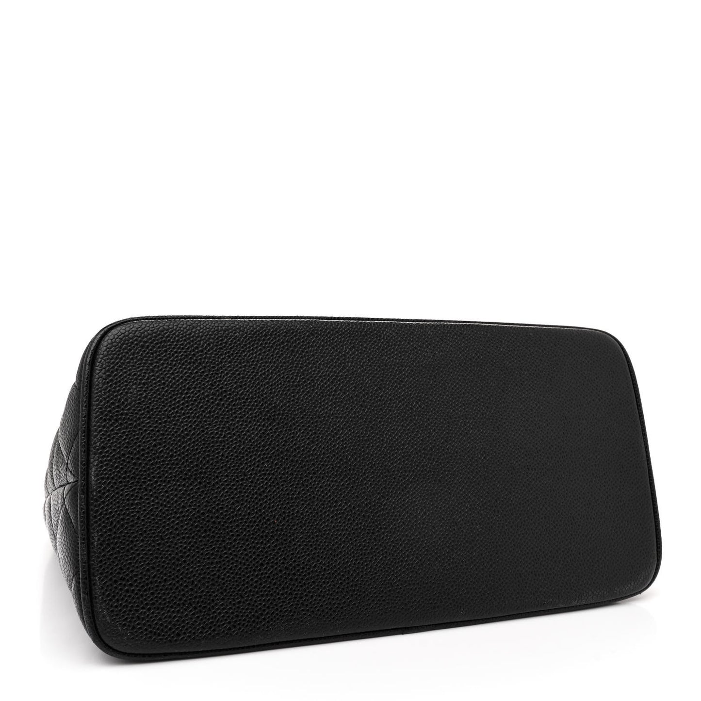 Caviar Quilted Medallion Tote Black