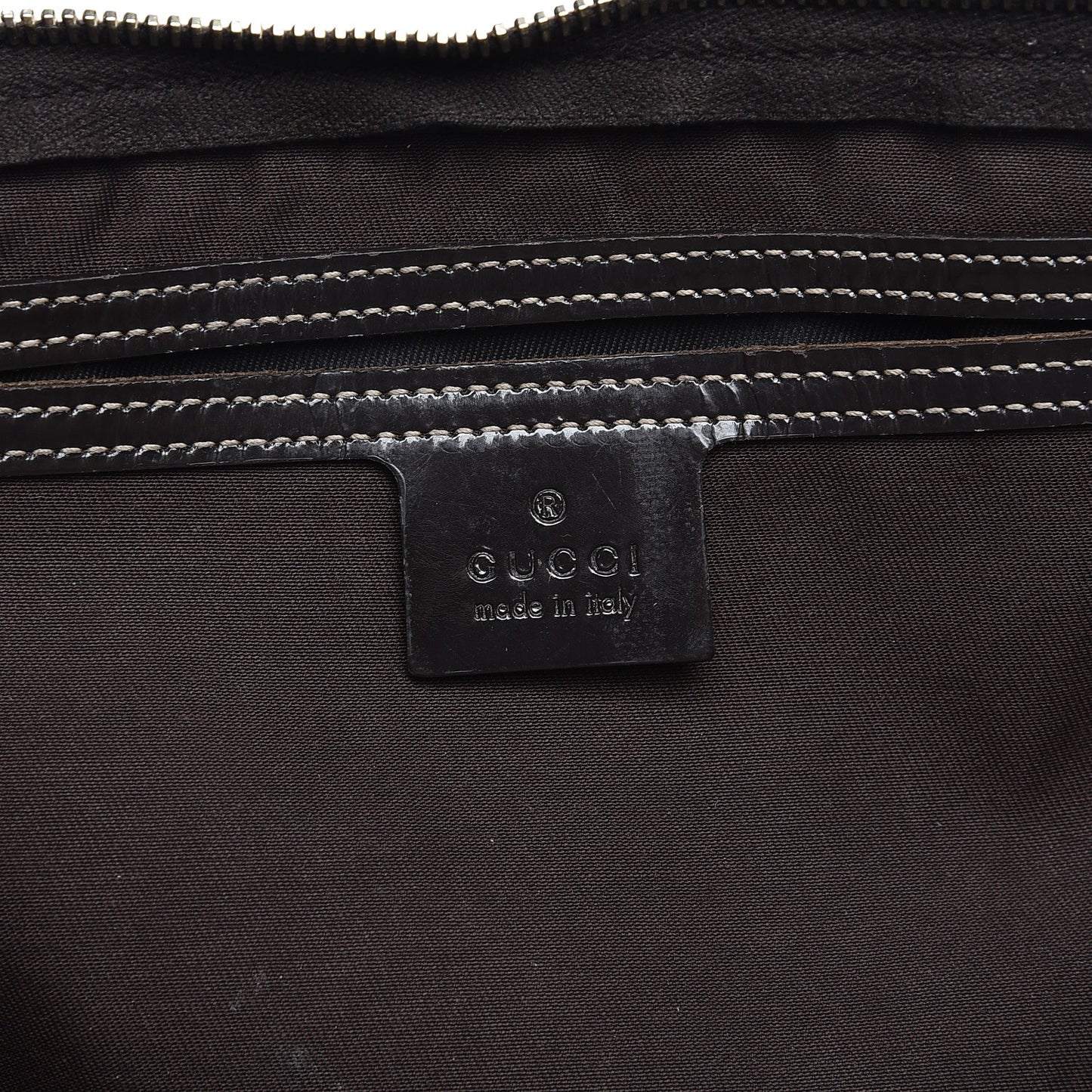 GG Plus Monogram Medium Joy Boston Dark Brown