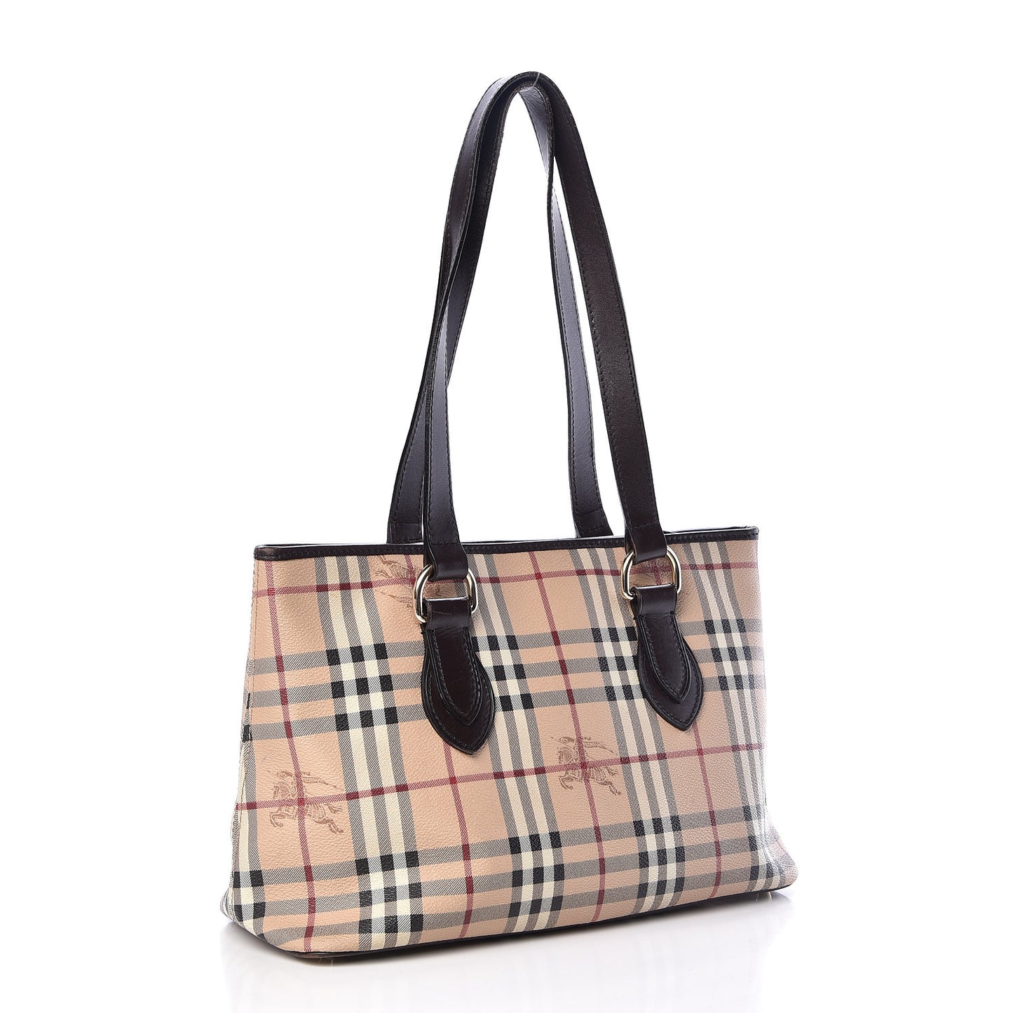 Haymarket Check Medium Regent Tote Chocolate