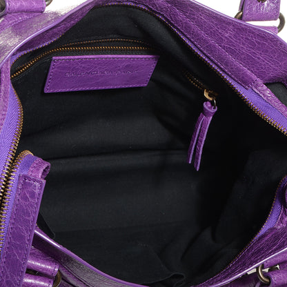 Balenciaga Agneau Classic Hardware Town Ultraviolet 5 of 12