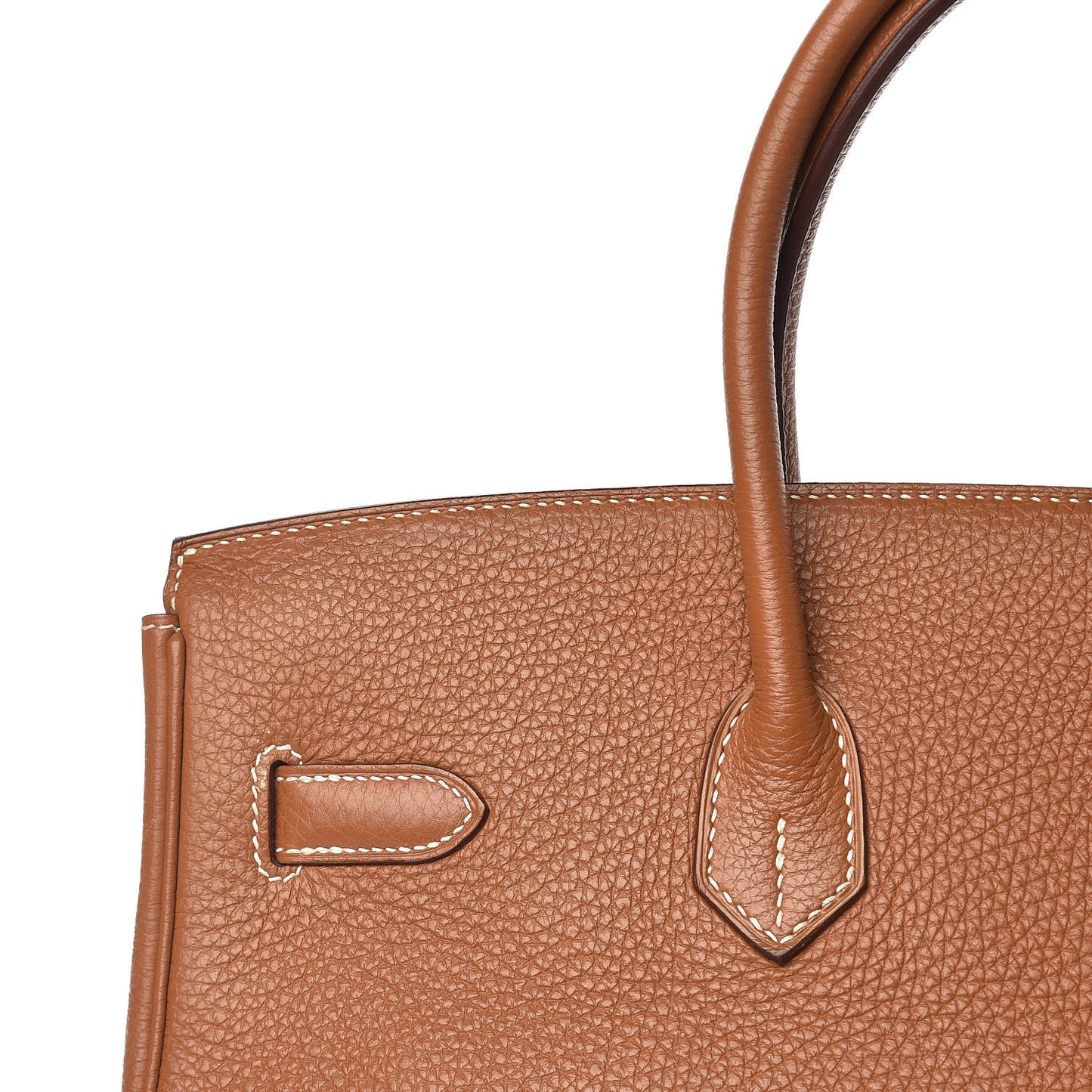 Taurillon Clemence Birkin 35 Gold
