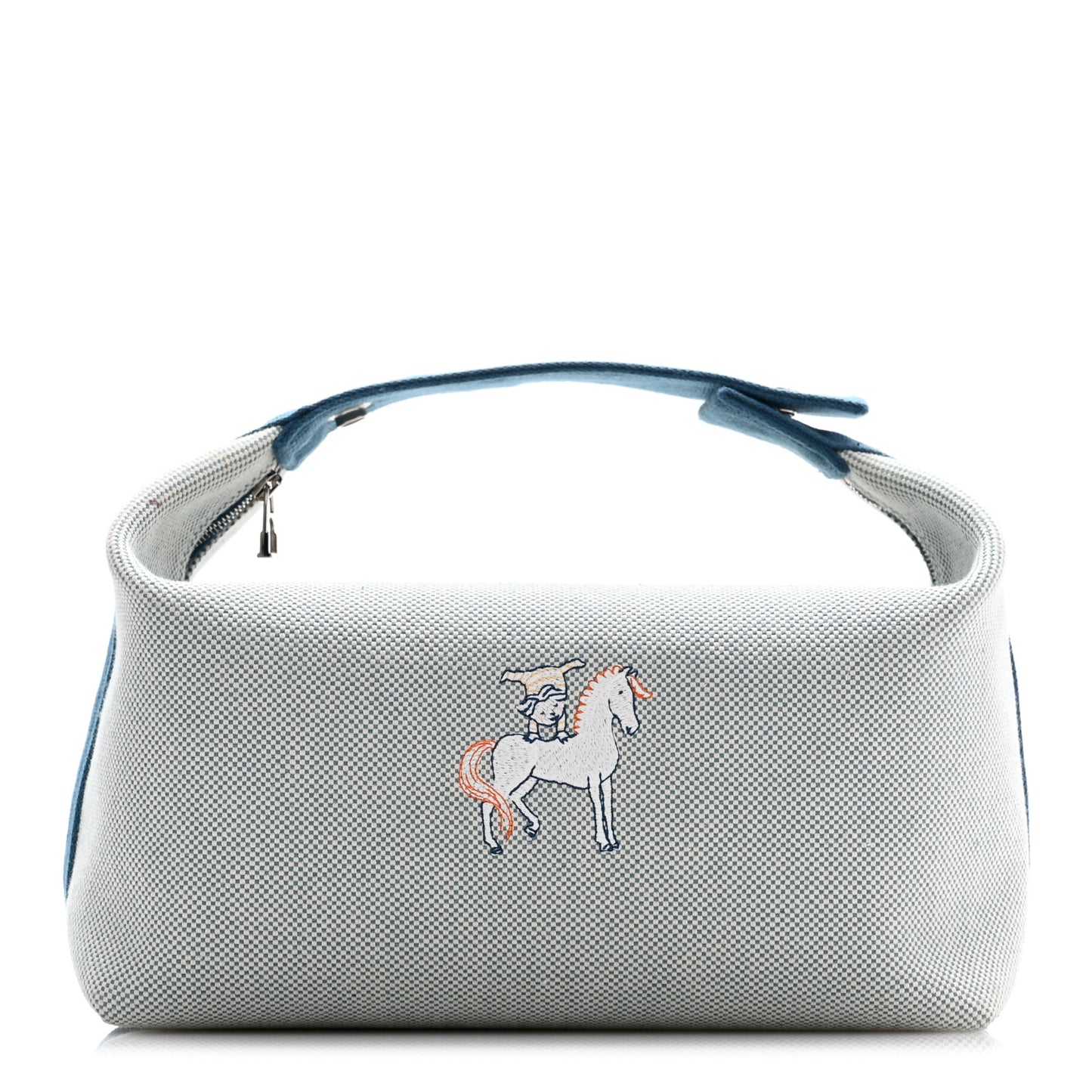 Canvas Large Bride-A-Brac Cabriole Case Bleu Nattier