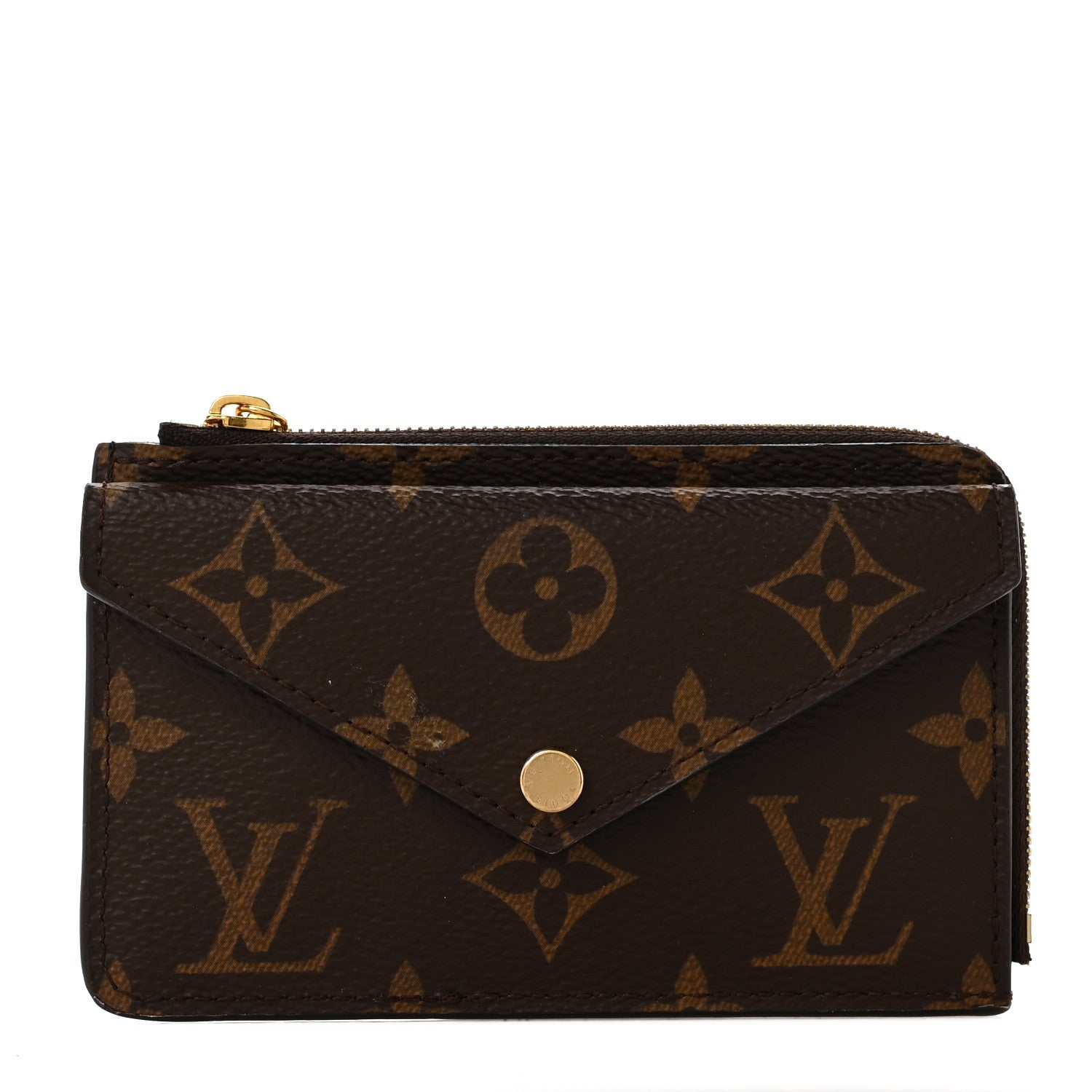 Louis Vuitton Monogram Recto Verso Card Holder Black 1 of 9