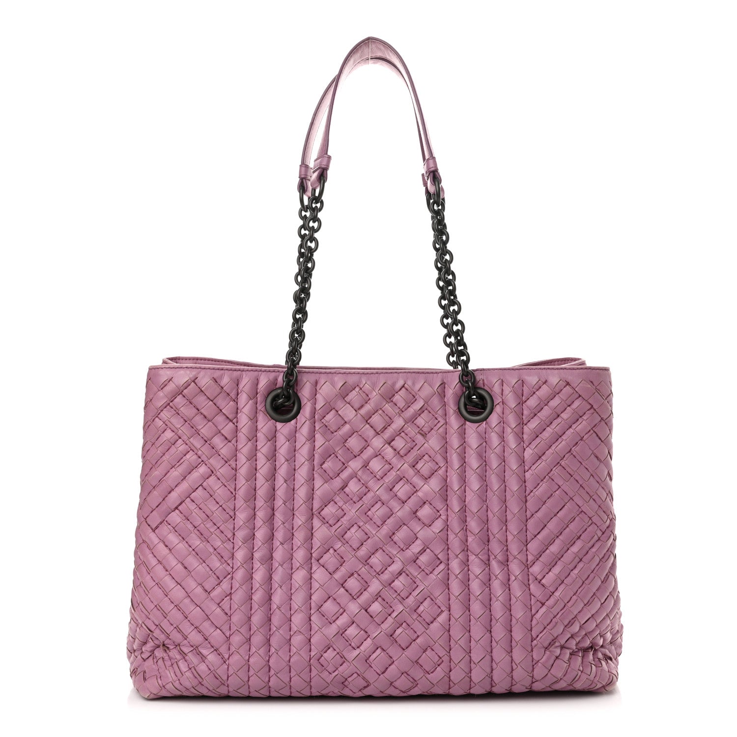 Bottega Veneta Nappa Intrecciato Boutis Top Handle Tote Watteau 1 of 16
