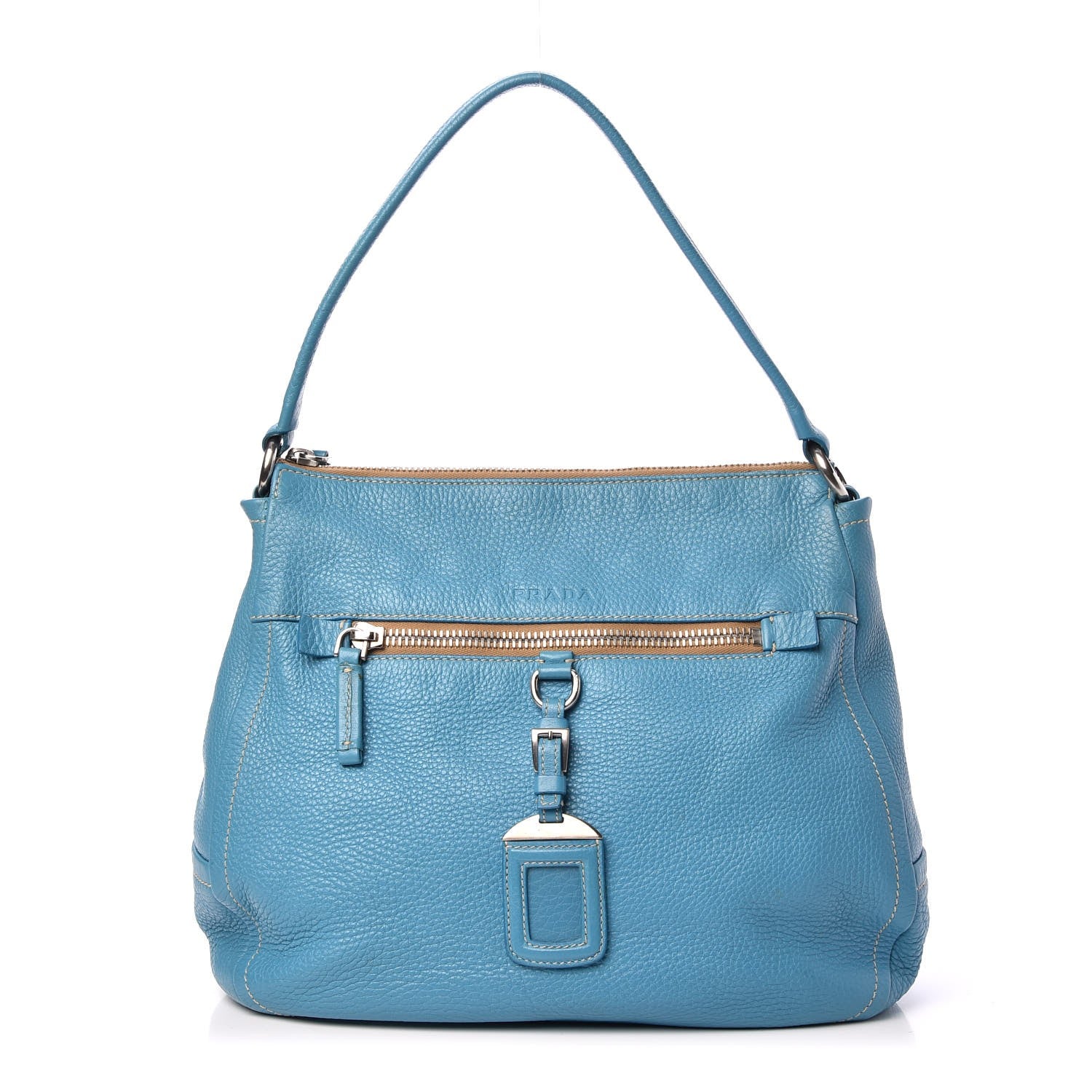Prada Vitello Daino Hobo Voyage 1 of 13