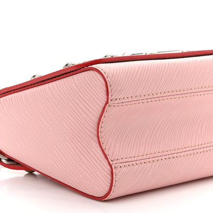 Louis Vuitton Epi Studded Twist Shoulder Bag PM Rose Ballerine 6 of 8