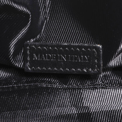 Burberry Calfskin Quilted Manor Satchel Black 6 of 8