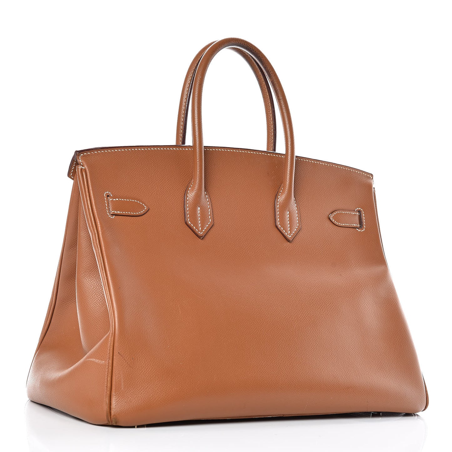 Epsom Birkin 35 Gold