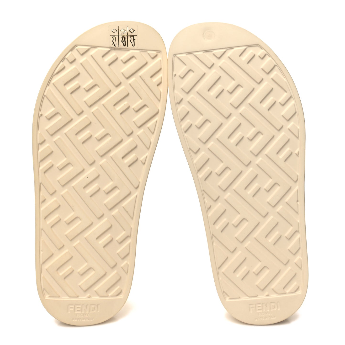 Rubber FF Sporty Hiker 25mm Sandals 38 Chalk