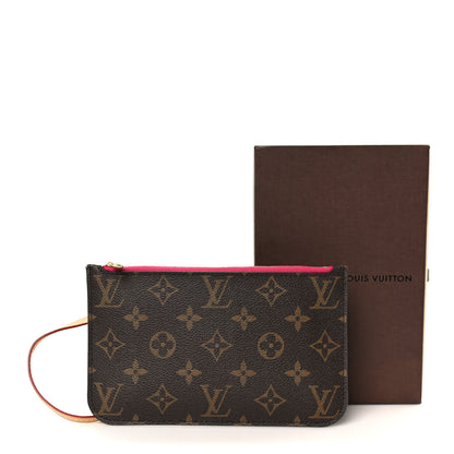 Louis Vuitton Monogram Neverfull PM Pochette Pivoine 9 of 9