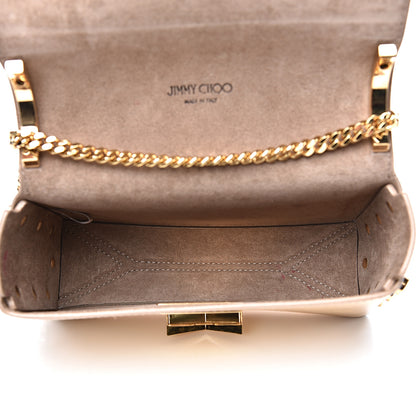 Jimmy Choo Metallic Calfskin Lockett Petite Shoulder Bag Gold 4 of 10