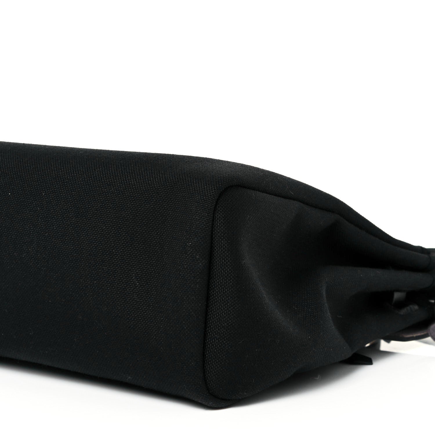 Hermes Military Toile Vache Hunter Herbag Zip PM 31 Black 9 of 11
