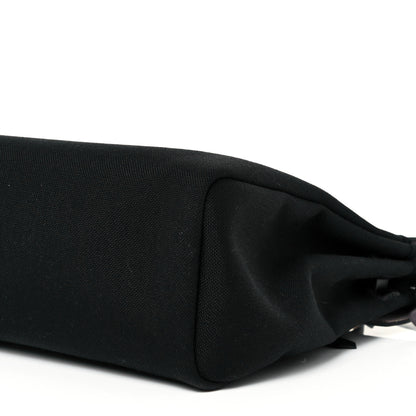 Hermes Military Toile Vache Hunter Herbag Zip PM 31 Black 9 of 11