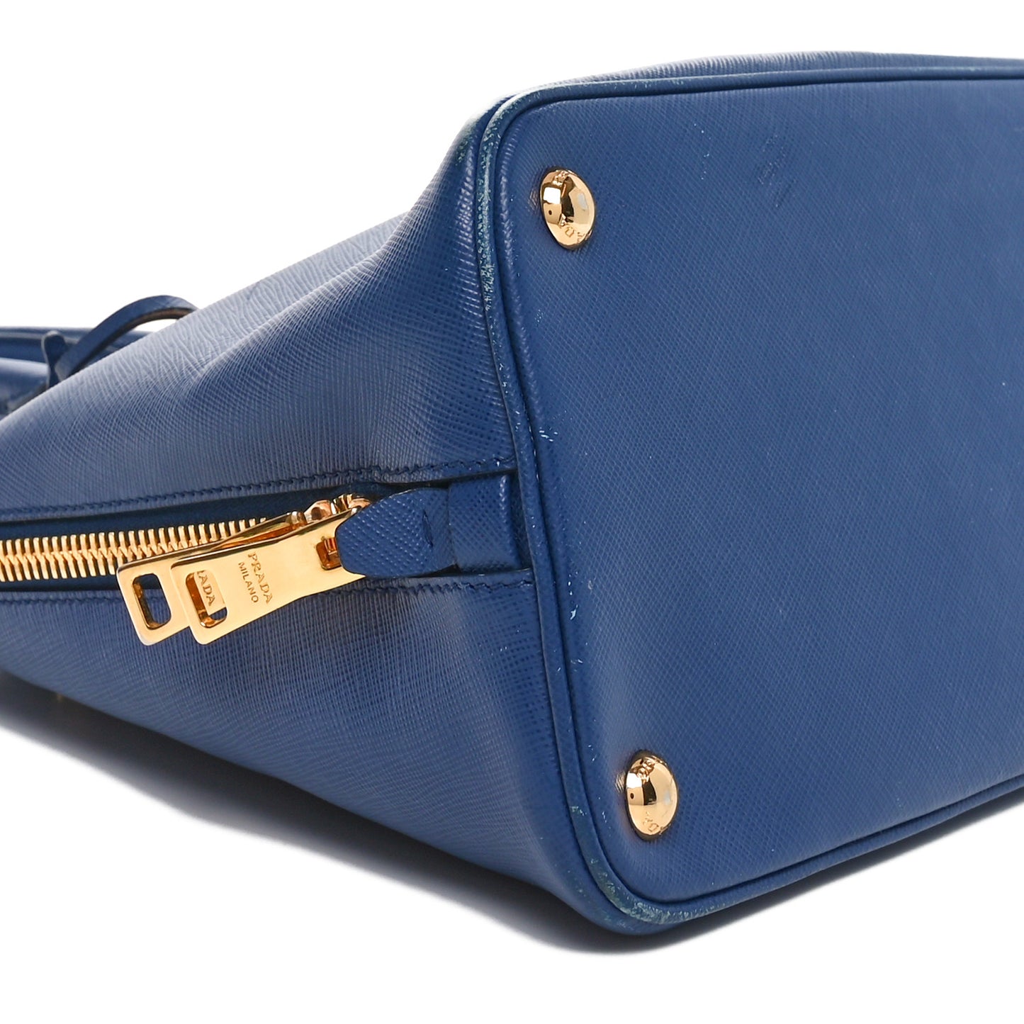 Saffiano Lux Medium Promenade Tote Bluette