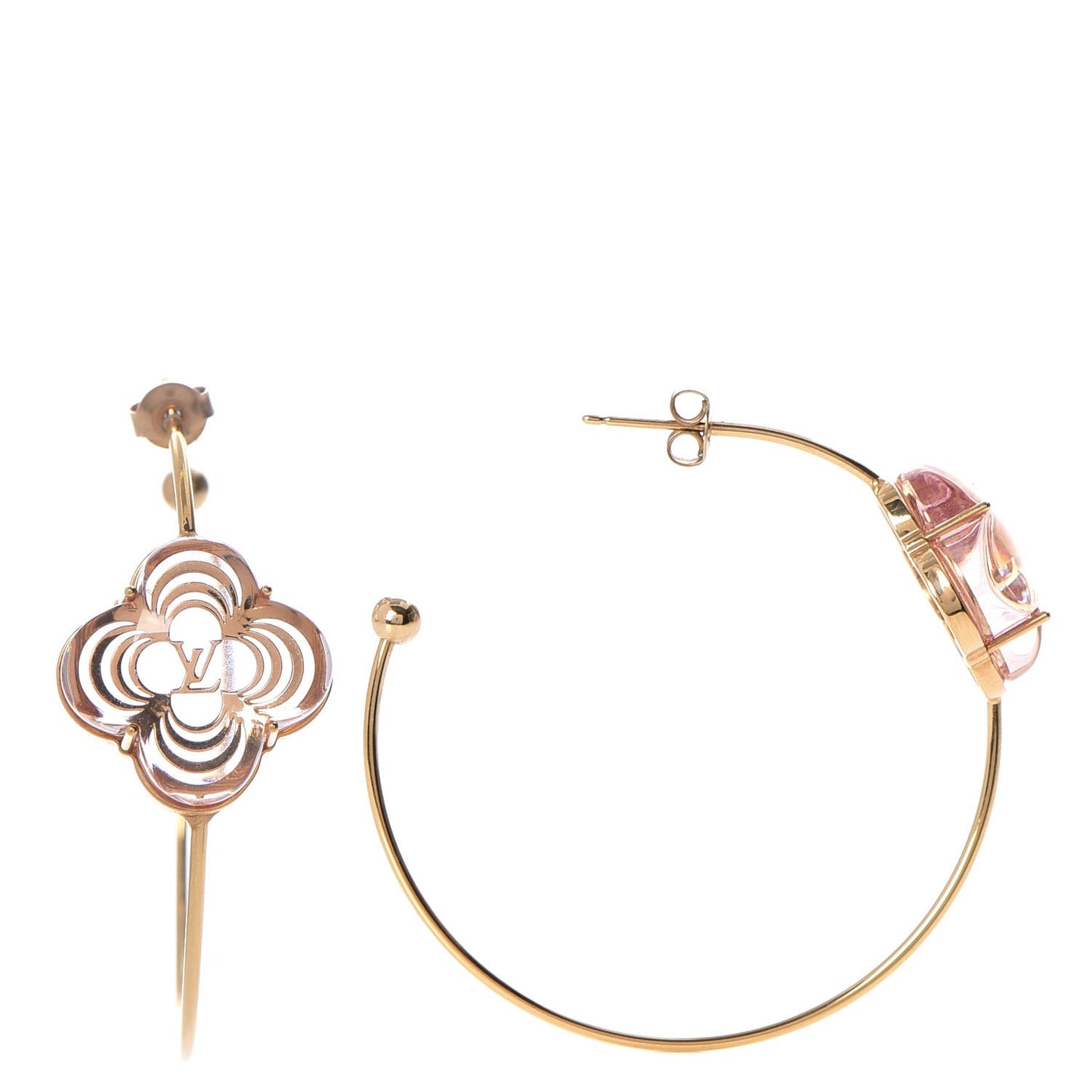 A La Folie Hoop Earrings Gold