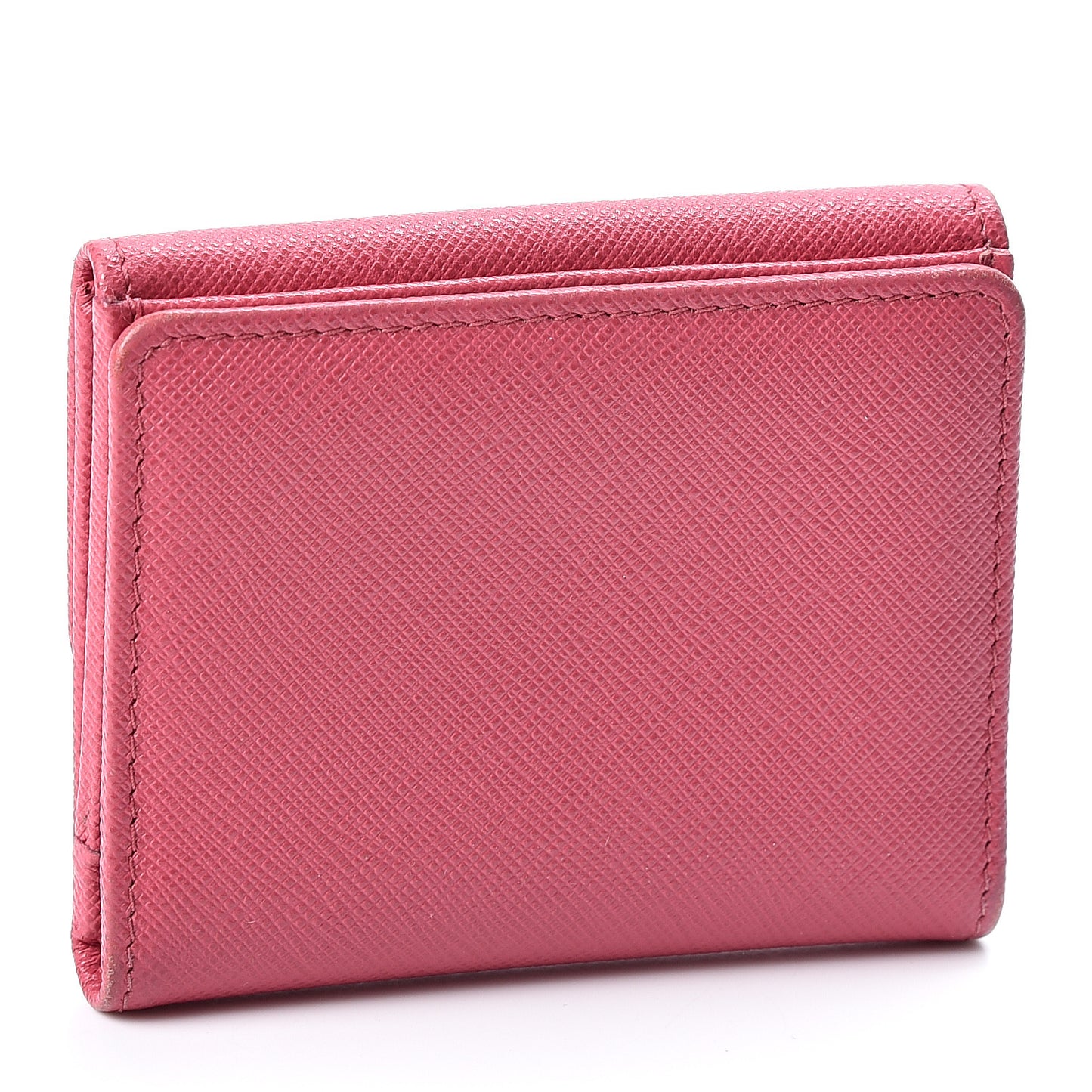 Saffiano Metal Card Holder Peonia