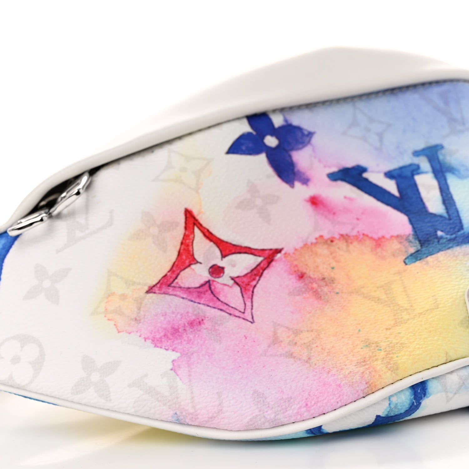 Louis Vuitton Monogram Watercolor Discovery Bumbag Multicolor 8 of 9