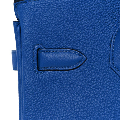 Hermes Togo Birkin 30 Bleu France 13 of 35