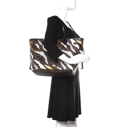 Louis Vuitton X LOL Monogram Neverfull MM Gold Silver 2 of 11