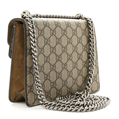 Gucci GG Supreme Monogram Mini Dionysus Shoulder Bag Taupe 3 of 11