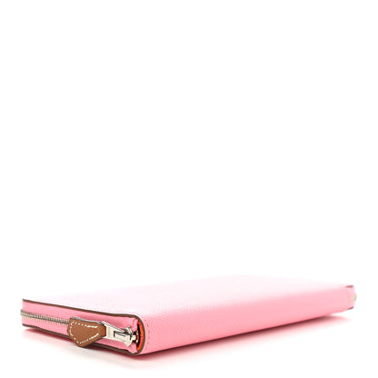 Hermes Epsom Silk'In Wallet Rose Confetti 4 of 7