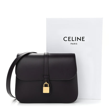 Celine Smooth Calfskin Medium Tabou Aubergine 12 of 12