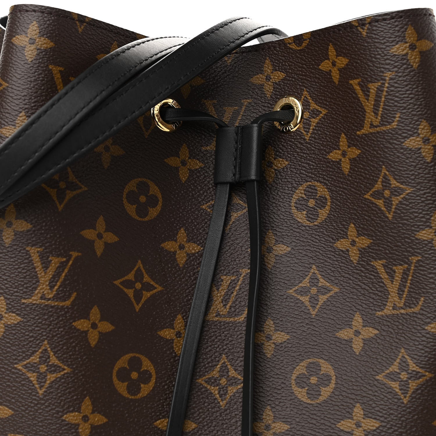 Louis Vuitton Monogram Neonoe MM Black 7 of 9