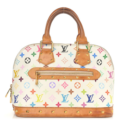 Louis Vuitton Monogram Multicolor Alma White 1 of 16