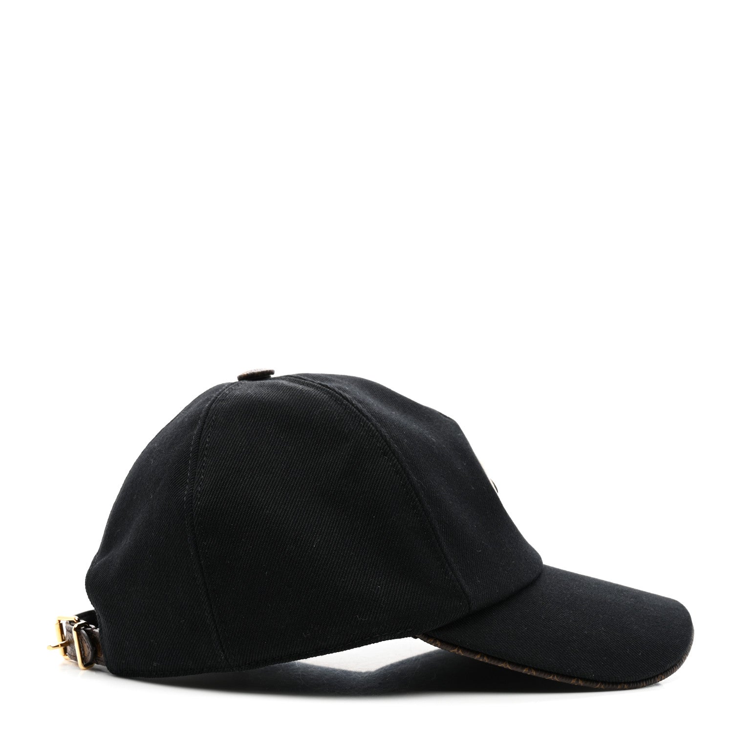 Louis Vuitton Monogram Cotton Jacquard Embroidered LV Day Cap M Black 5 of 8