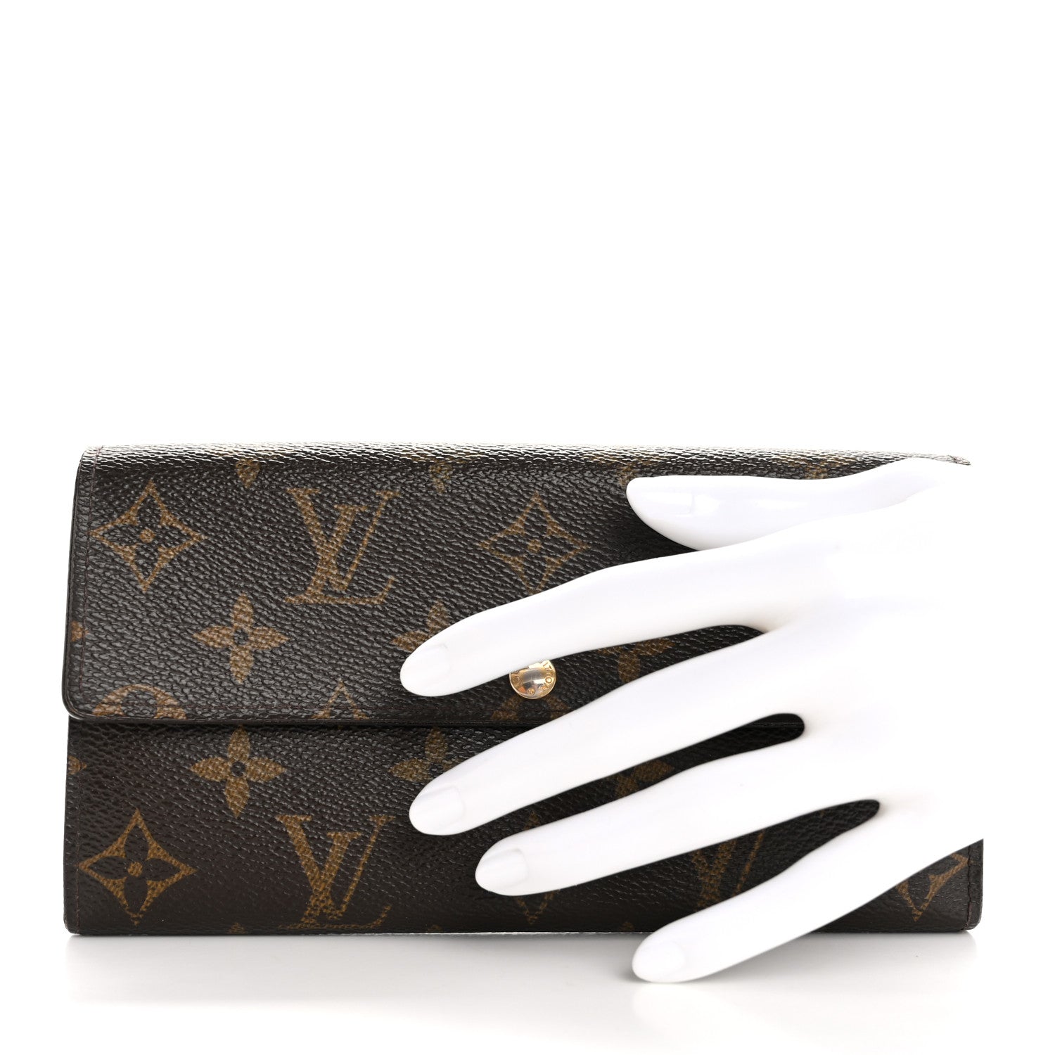 Louis Vuitton Monogram Sarah Wallet 2 of 13